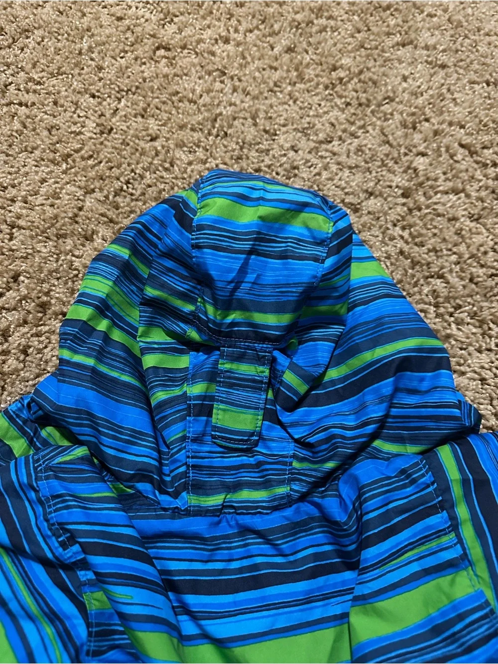 Columbia Striped Windbreaker Jacket 3T Boys